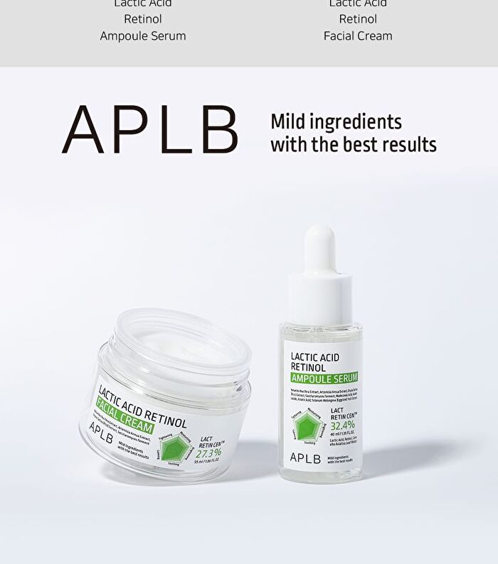 Aplb Lactic Acid Retinol Ampoule Serum - 40ml
