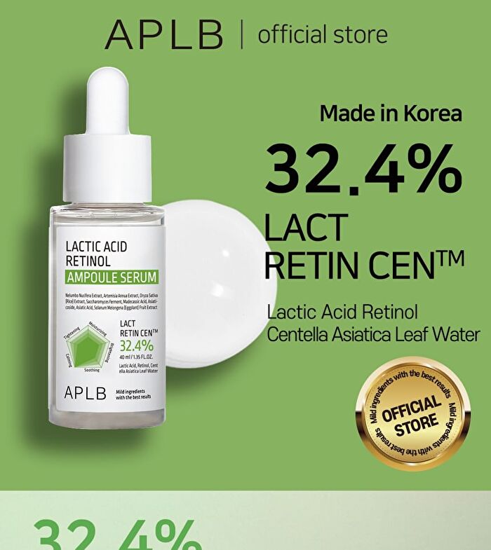 Aplb Lactic Acid Retinol Ampoule Serum - 40ml