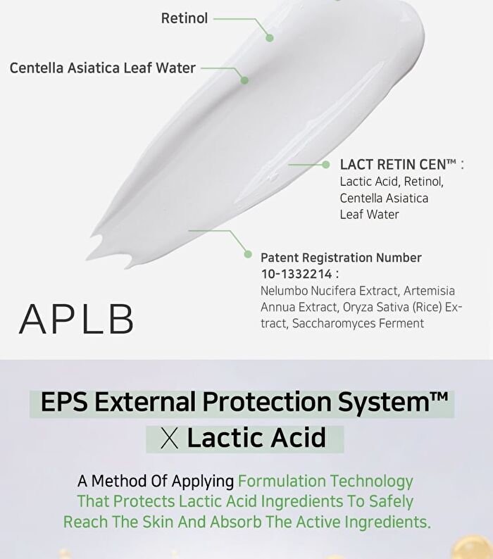 Aplb Lactic Acid Retinol Facial Cream - 55ml