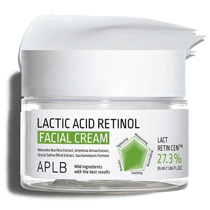 Aplb Lactic Acid Retinol Facial Cream - 55ml