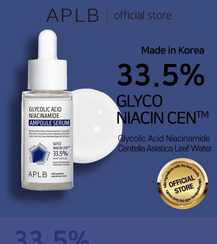 Aplb Glycolic Acid Niacinamide Ampoule Serum - 40ml