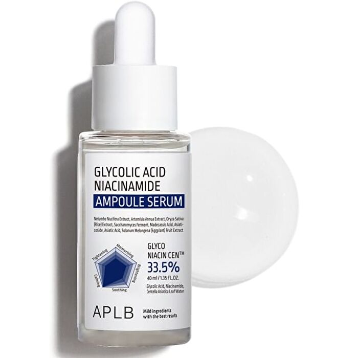 Aplb Glycolic Acid Niacinamide Ampoule Serum - 40ml