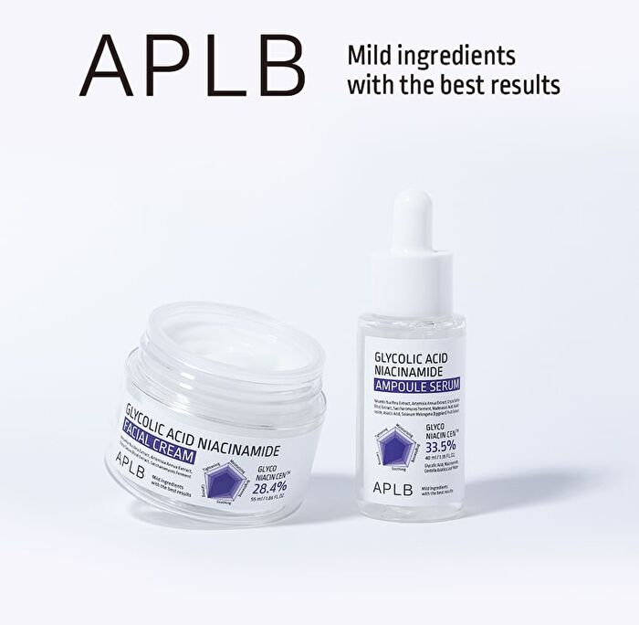 Aplb Glycolic Acid Niacinamide Facial Cream - 55ml