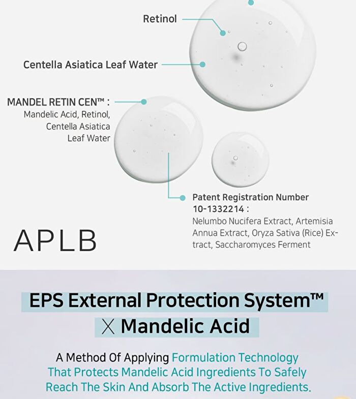 Aplb Mandelic Acid Retinol Ampoule Serum - 40ml