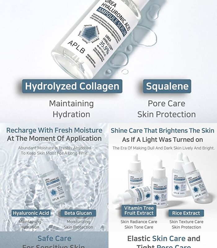Aplb Urea Hyaluronic Acid Ampoule Serum - 40ml