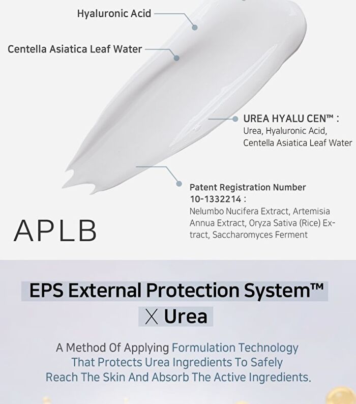 Aplb Urea Hyaluronic Acid Facial Cream - 55ml