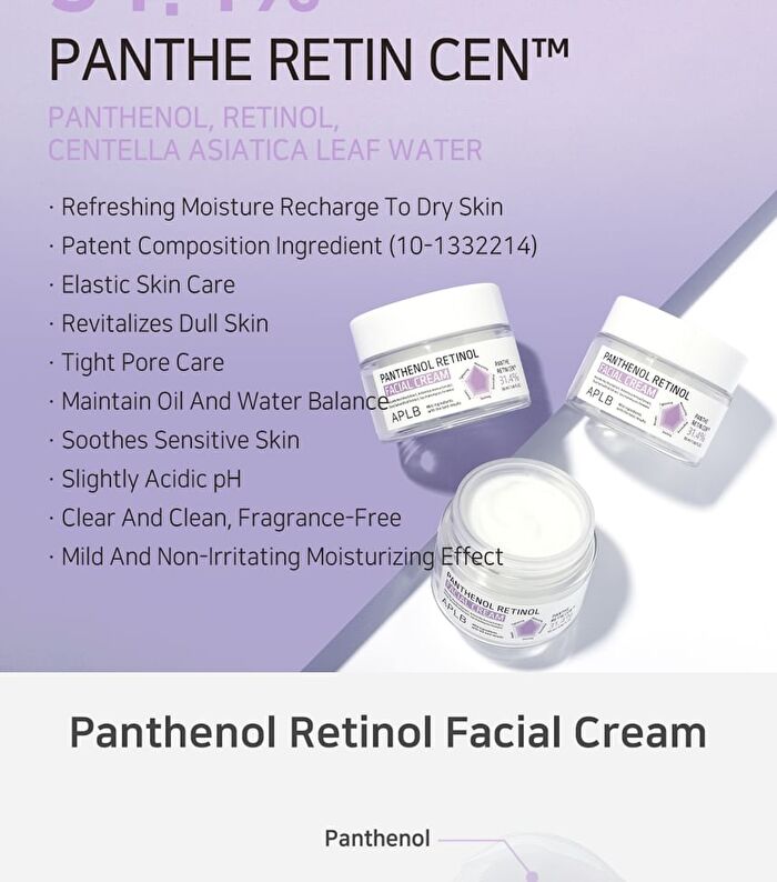 Aplb Panthenol Retinol Facial Cream - 55ml