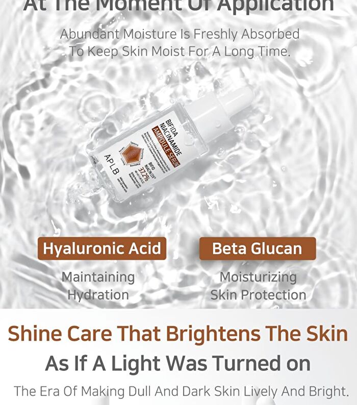 Aplb Bifida Niacinamide Ampoule Serum - 40ml
