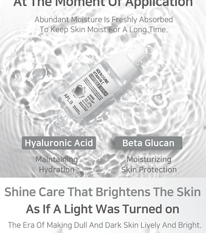 Aplb Adenosine Vitamin C Ampoule Serum - 40ml