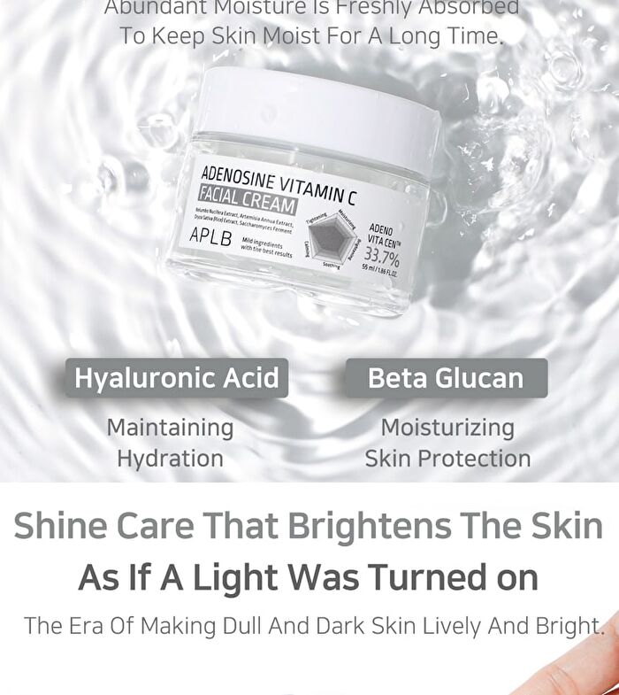 Aplb Adenosine Vitamin C Facial Cream - 55ml