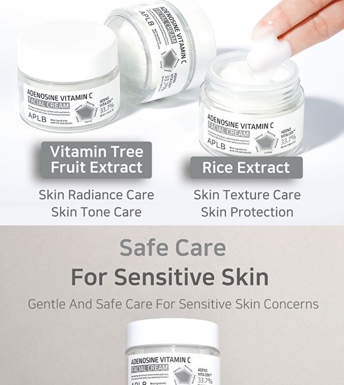 Aplb Adenosine Vitamin C Facial Cream - 55ml