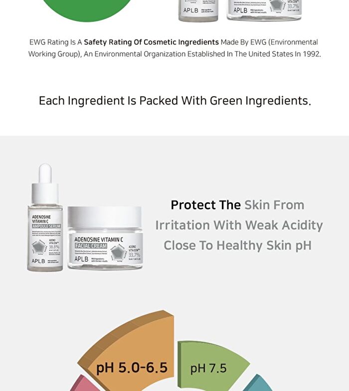 Aplb Adenosine Vitamin C Facial Cream - 55ml