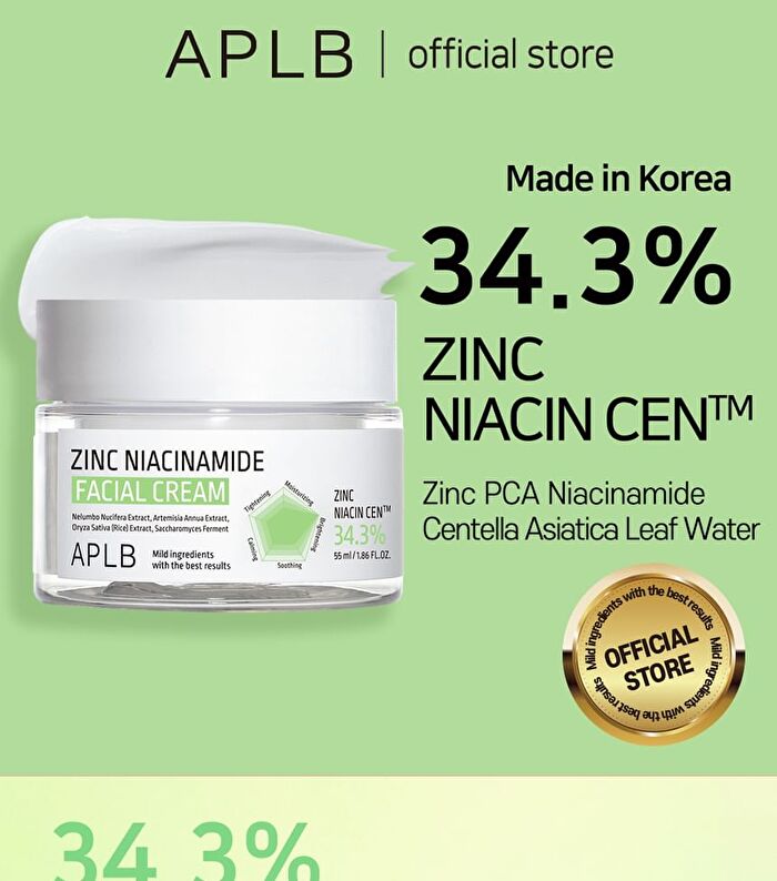 Aplb Zinc Niacinamide Facial Cream - 55ml