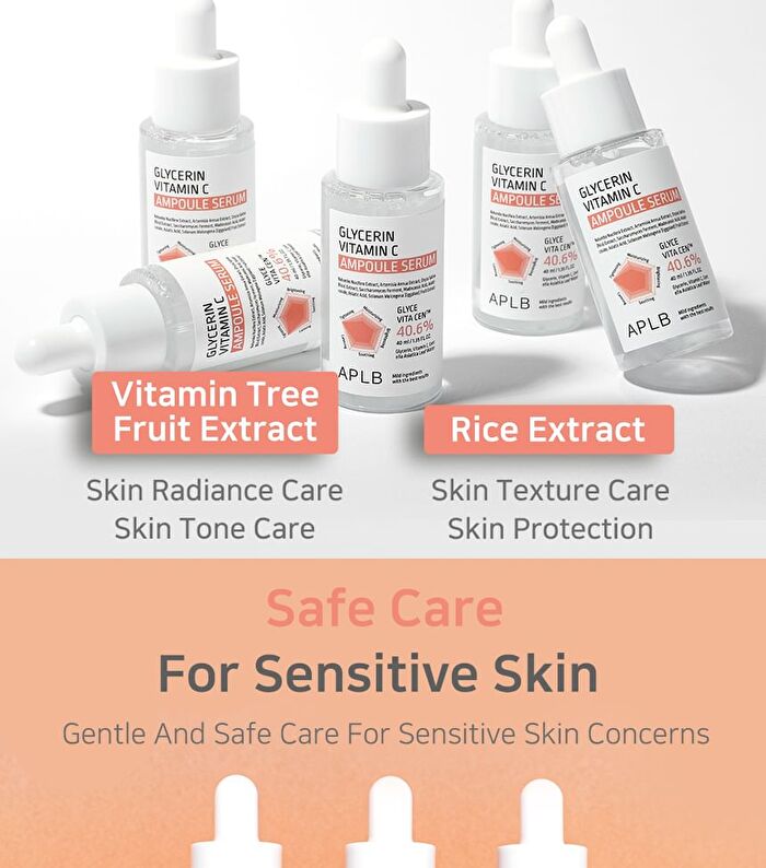 Aplb Glycerin Vitamin C Ampoule Serum - 40ml