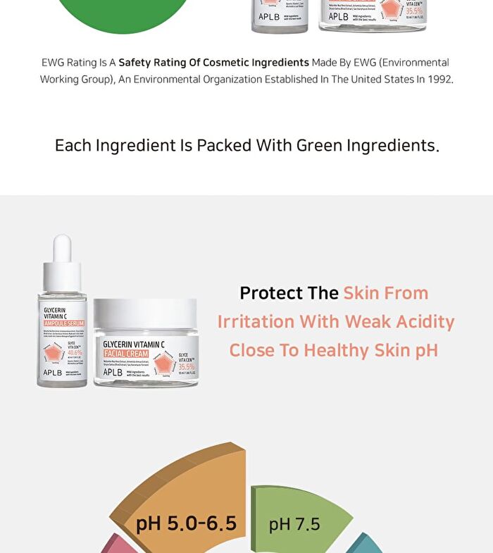 Aplb Glycerin Vitamin C Ampoule Serum - 40ml