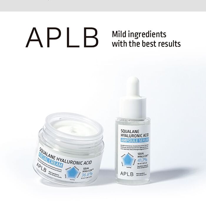 Aplb Squalane Hyaluronic Acid Ampoule Serum - 40ml