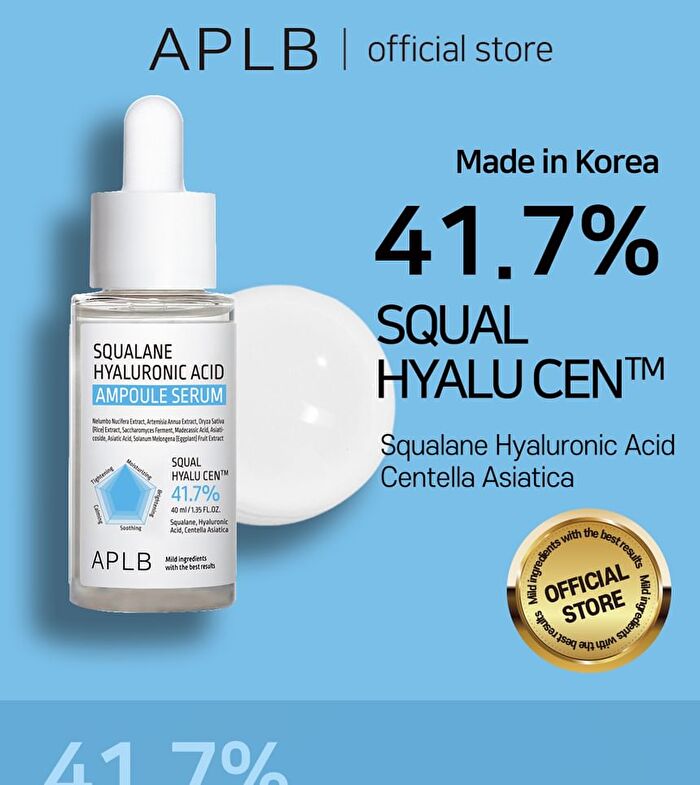 Aplb Squalane Hyaluronic Acid Ampoule Serum - 40ml