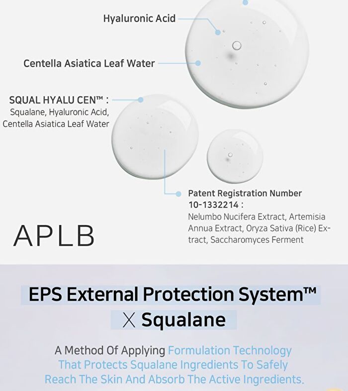 Aplb Squalane Hyaluronic Acid Ampoule Serum - 40ml