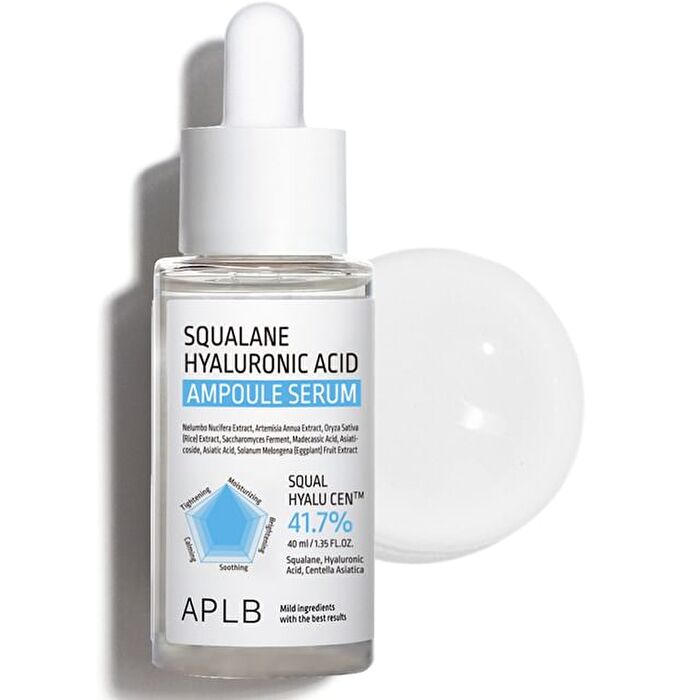 Aplb Squalane Hyaluronic Acid Ampoule Serum - 40ml