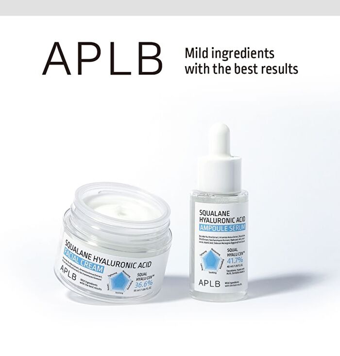 Aplb Squalane Hyaluronic Acid Facial Cream - 55ml