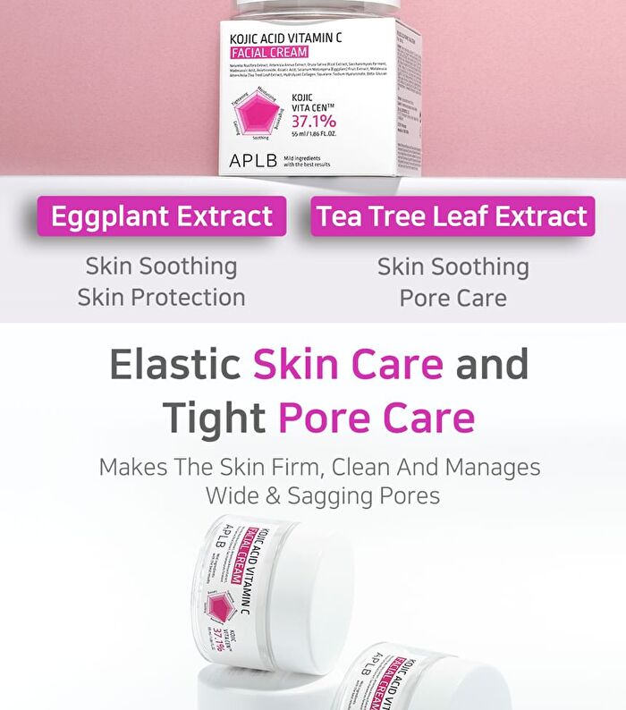 Aplb Kojic Acid Vitamin C Facial Cream - 55ml