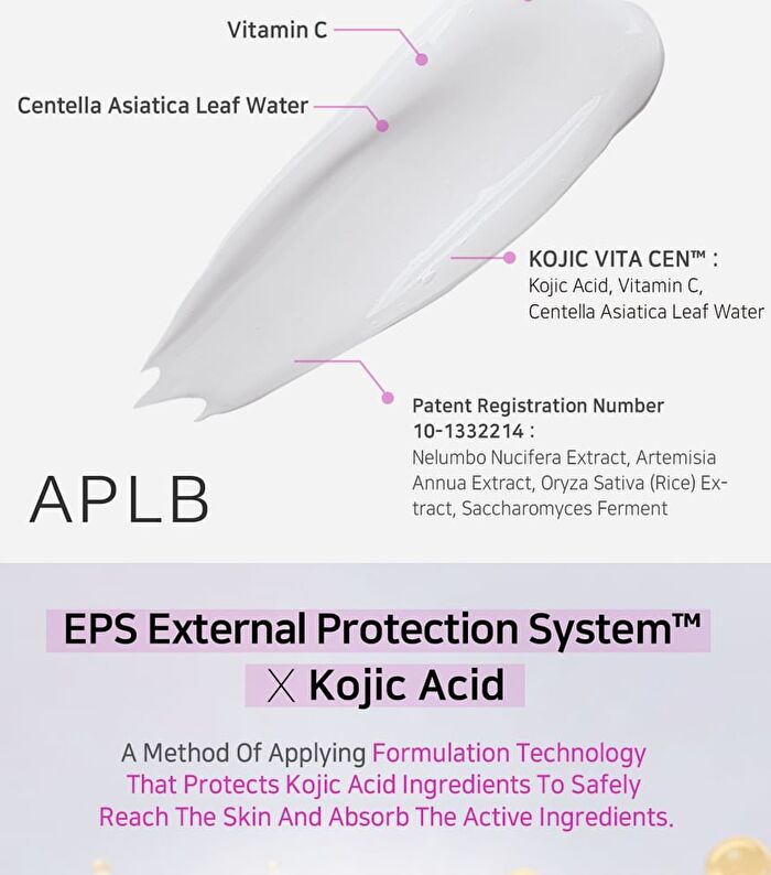 Aplb Kojic Acid Vitamin C Facial Cream - 55ml