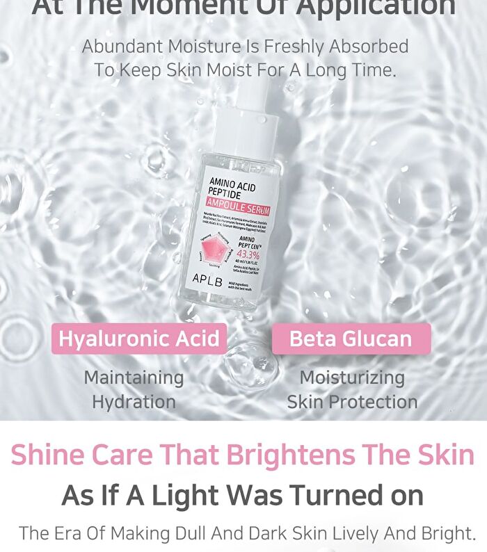 Aplb Amino Acid Peptide Ampoule Serum - 40ml