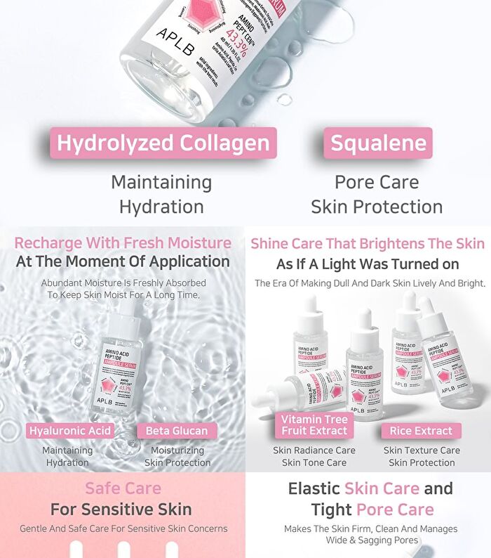 Aplb Amino Acid Peptide Ampoule Serum - 40ml