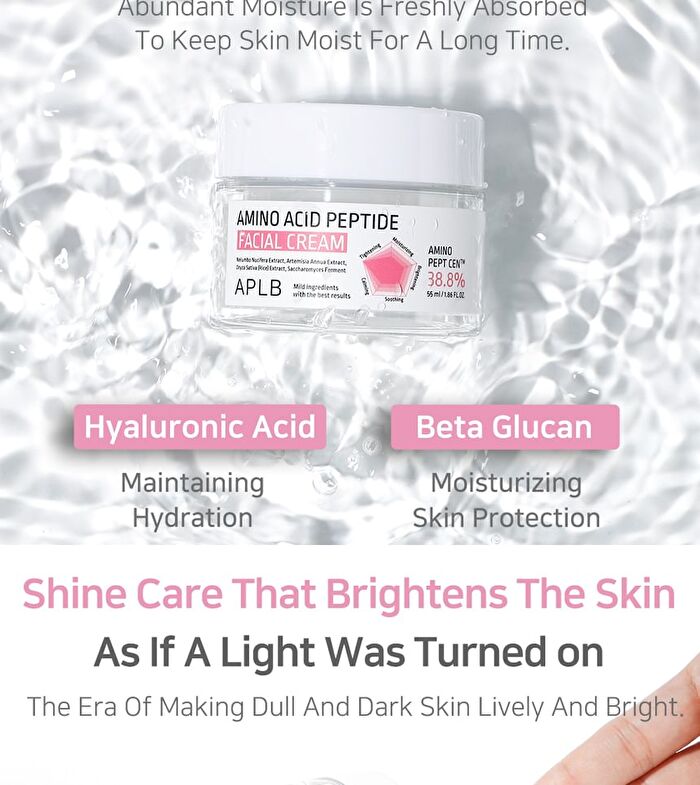 Aplb Amino Acid Peptide Facial Cream - 55ml