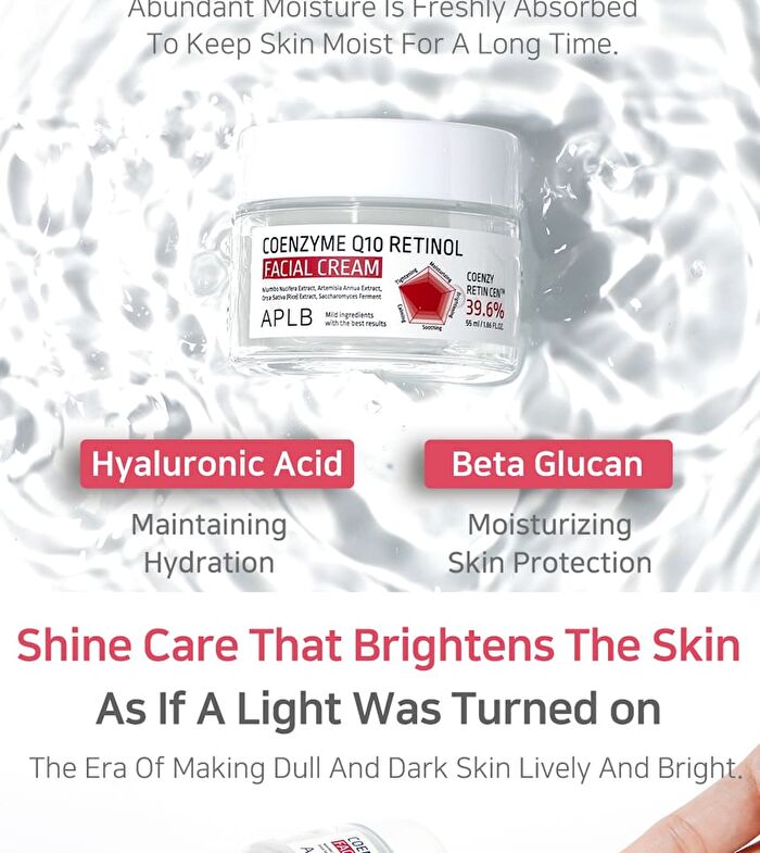 Aplb Coenzyme Q10 Retinol Facial Cream - 55ml