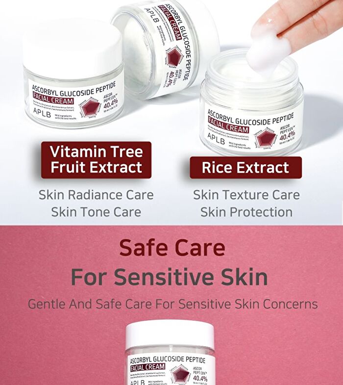 Aplb Ascorbyl Glucoside Peptide Facial Cream - 55ml