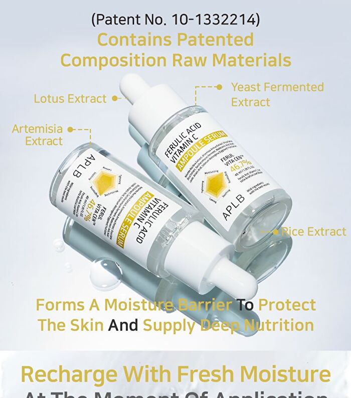Aplb Ferulic Acid Vitamin C Ampoule Serum - 40ml