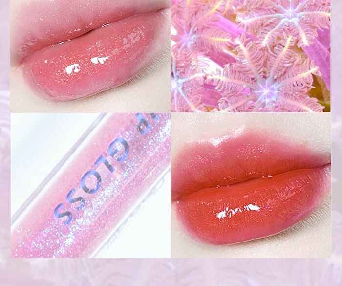Brilliant Embellish Lip Gloss - 6 Colors - 01# Glass Candy - 2.5g