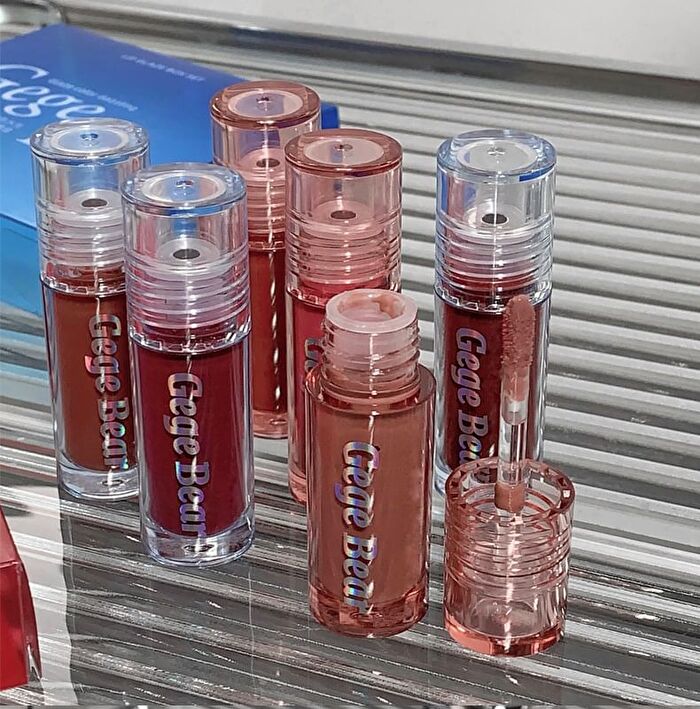 Set of 3: Dazzling Water Lip Gloss - 2 Types - #B (4-6) - 2.5g x 3