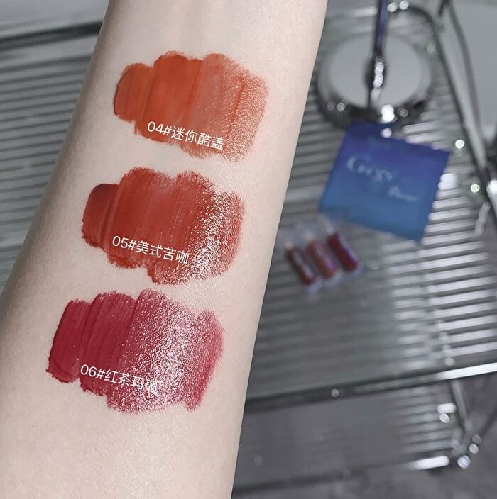 Set of 3: Dazzling Water Lip Gloss - 2 Types - #B (4-6) - 2.5g x 3