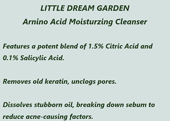 Little Dream Garden Amino Acid Moisturzing Cleanser - #Cleanser - 60g