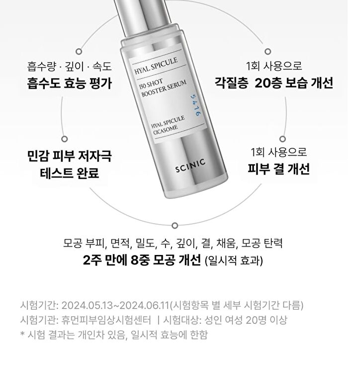 Scinic Hyal Spicule 150 Shot - 50ml