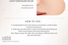 Uodo Long-Lasting Concealer - 3 Shades - 03 Brightening - 5ml
