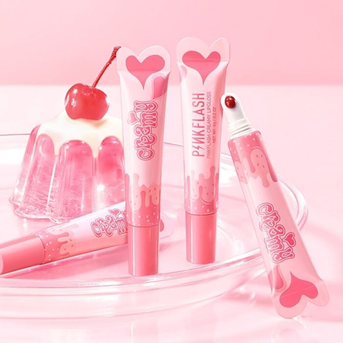 Pinkflash Hydrating Lip Gloss - 4 Colors - #BB02 Wine-Stained Cherry - 6g