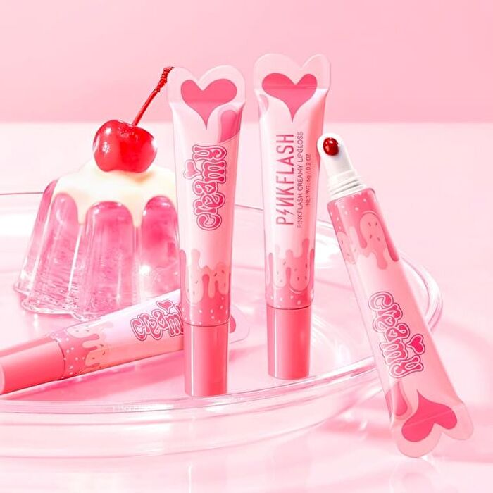 Pinkflash Hydrating Lip Gloss - 4 Colors - #BB02 Wine-Stained Cherry - 6g