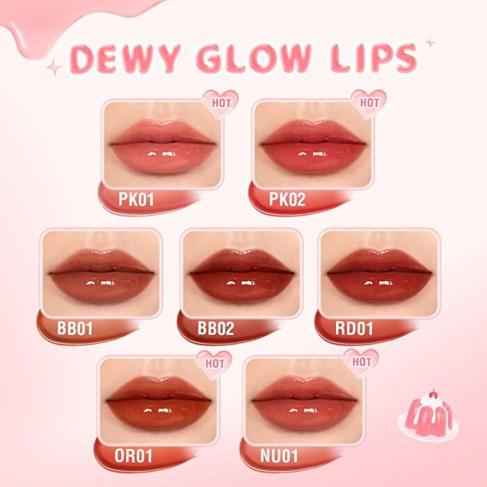 Pinkflash Hydrating Lip Gloss - 3 Colors - #PK02 Spring Rose - 6g