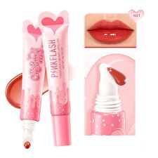 Pinkflash Hydrating Lip Gloss - 3 Colors - #PK02 Spring Rose - 6g