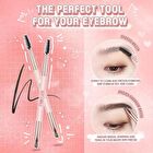 Pinkflash Dual-Ended Eyebrow Brush - #01 Eyebrow Brush - 1pc