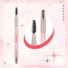 Pinkflash Dual-Ended Eyebrow Brush - #01 Eyebrow Brush - 1pc