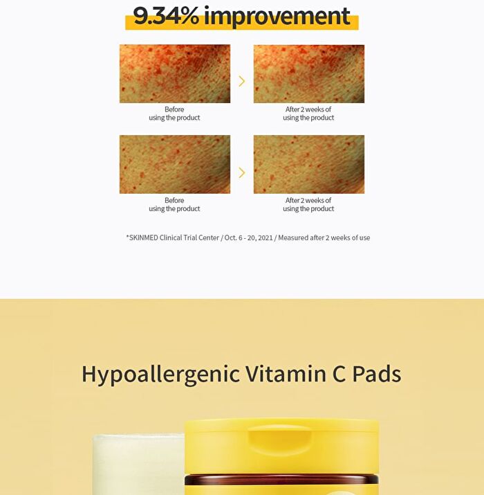 Vita C Plus Spot Correcting Tone Up Ampoule Pads - 80 pads