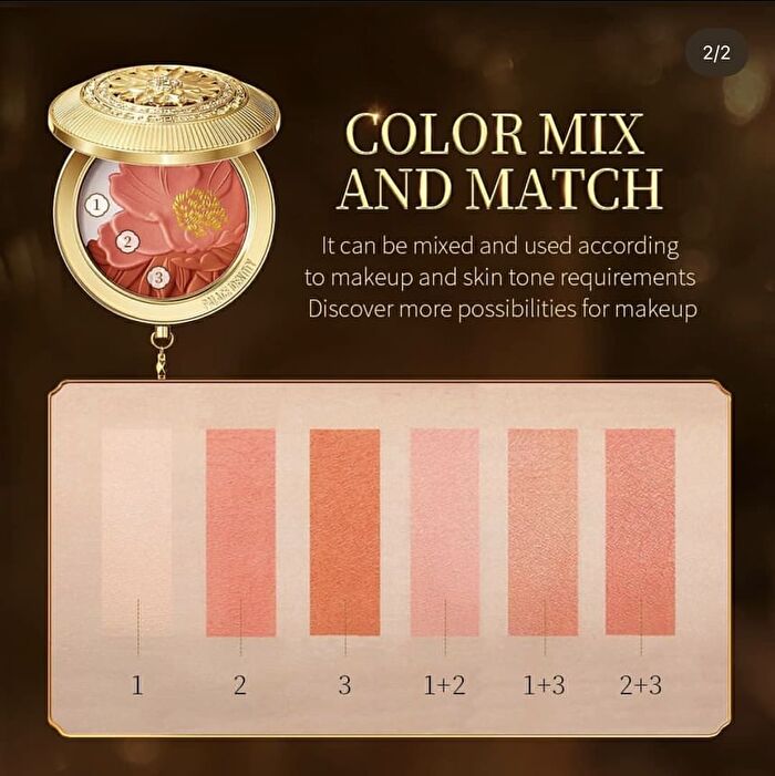 Palace Identity Peony Blush - #B01 Caramel Nude Brown  - 7g