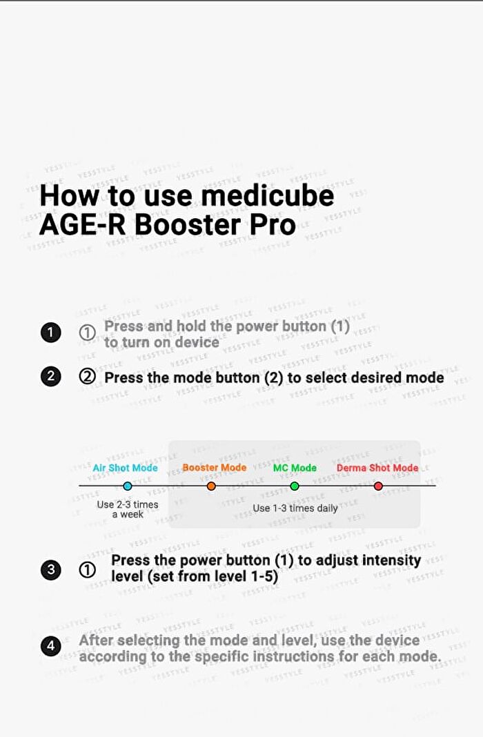AGE-R Booster Pro - 1 Set (English Version)