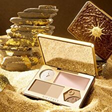 Girlcult Gold Rush Series Facial Makeup Palette - 01# Taohuawu - 15g