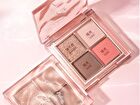 Czel Water Ripple Pink Mist Four-Color Eyeshadow Palette - 5 Types - 02# Gray Pink Taro - 2.5g