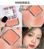 Checkered Little Iron Box Blush - 4 Colors - 2# Peach Light Pink - 4g